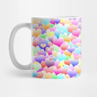 Bubble Hearts Light Mug